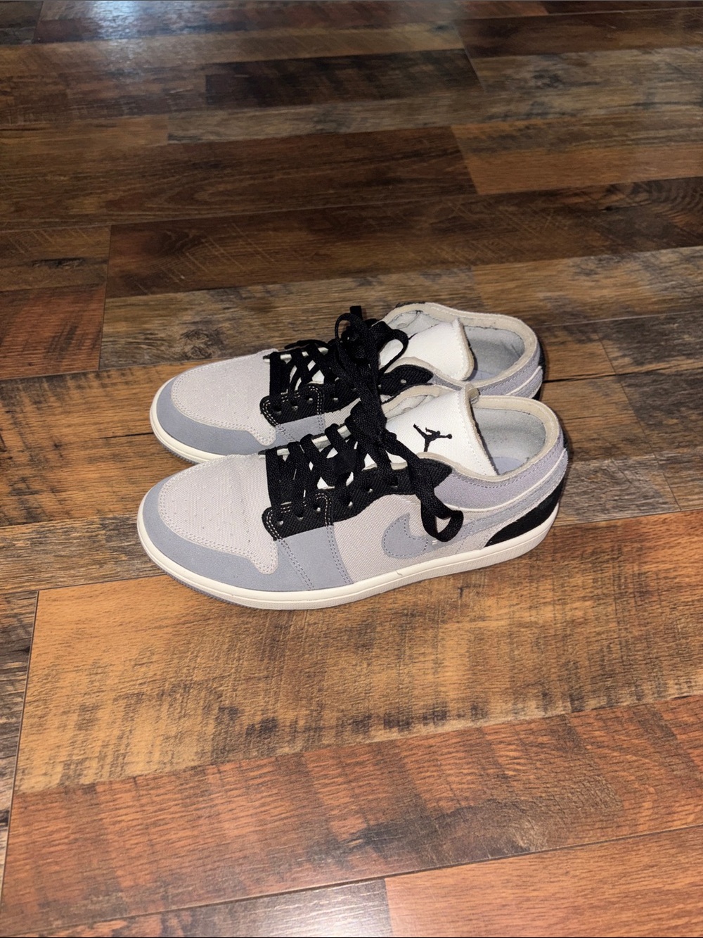 Nike Air Jordan 1 Low Craft SE‎ Tech Cement Grey DZ4135-002 Men's Size 7.5
